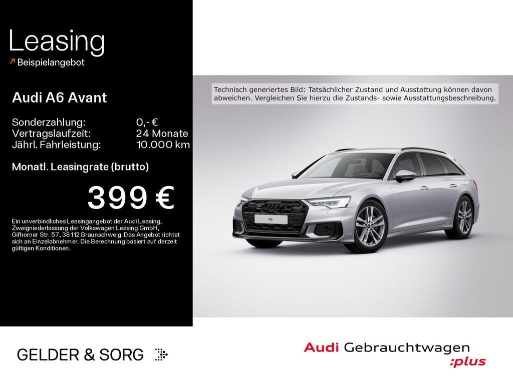 A6 Avant 50 TFSI e qu. S line Matrix*HuD*360°