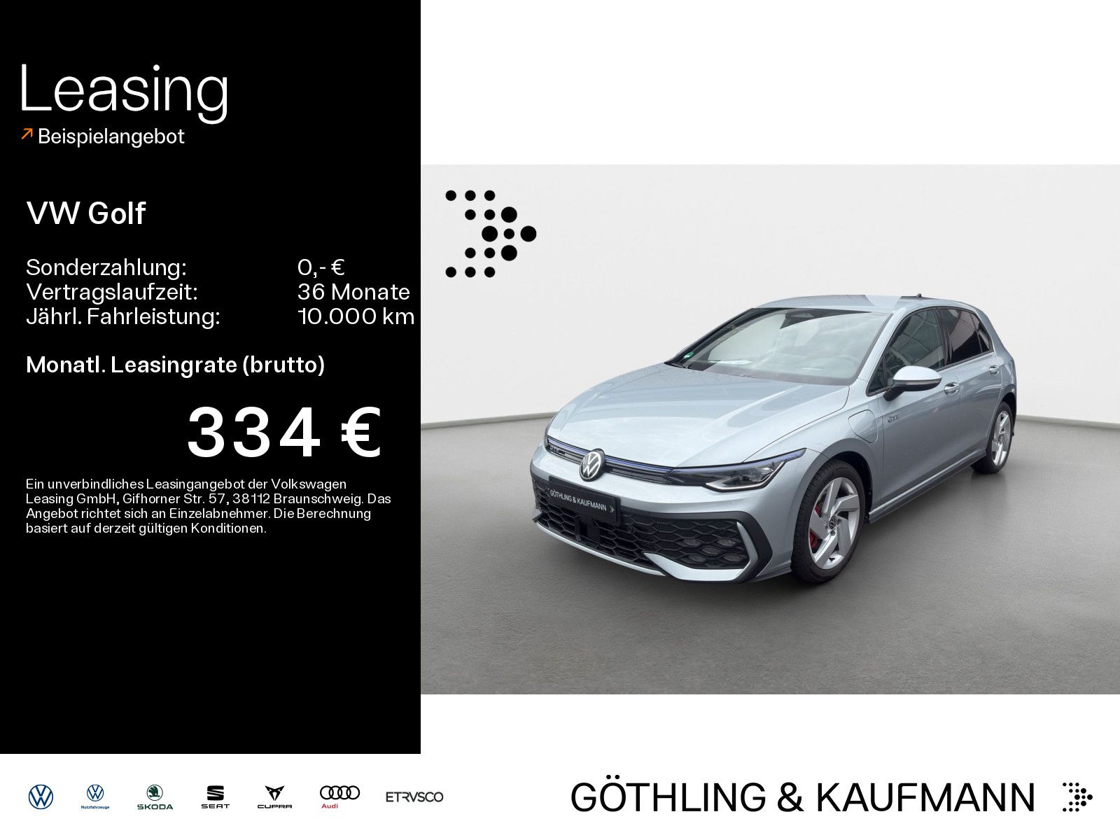 Volkswagen Golf GTE 1.5 TSI eHybrid*NAVI*IQ.LIGHT*HUD*KAM*S