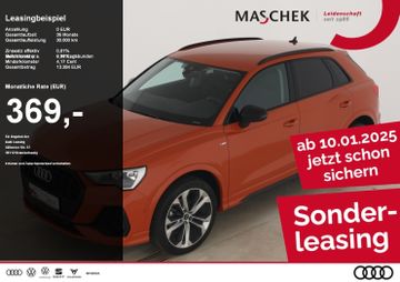 Audi Leasing Angebot: Audi Q3 S line 35 TDI AHK ACC Black VC Navi Sitzh Spo