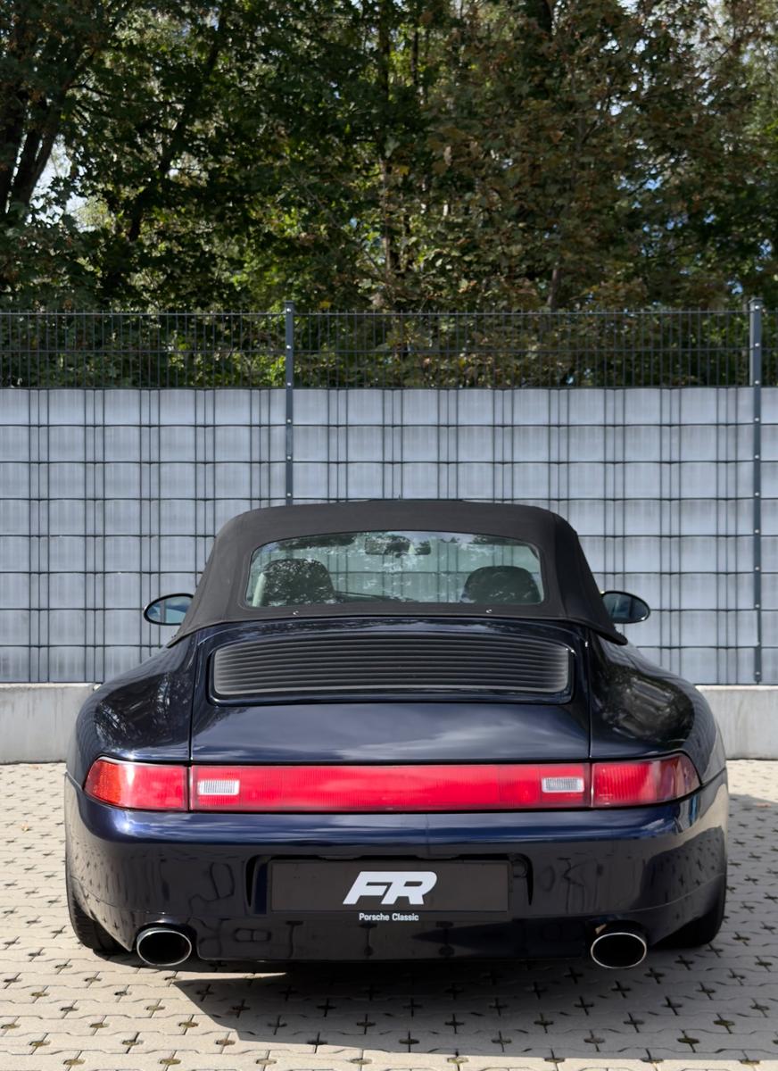 Porsche 993 Carrera Cabriolet Deutsch Unikat