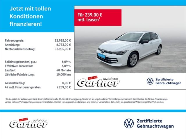 Golf VIII GOAL 1,5 l DSG eHybrid REAR VIEW AKH D