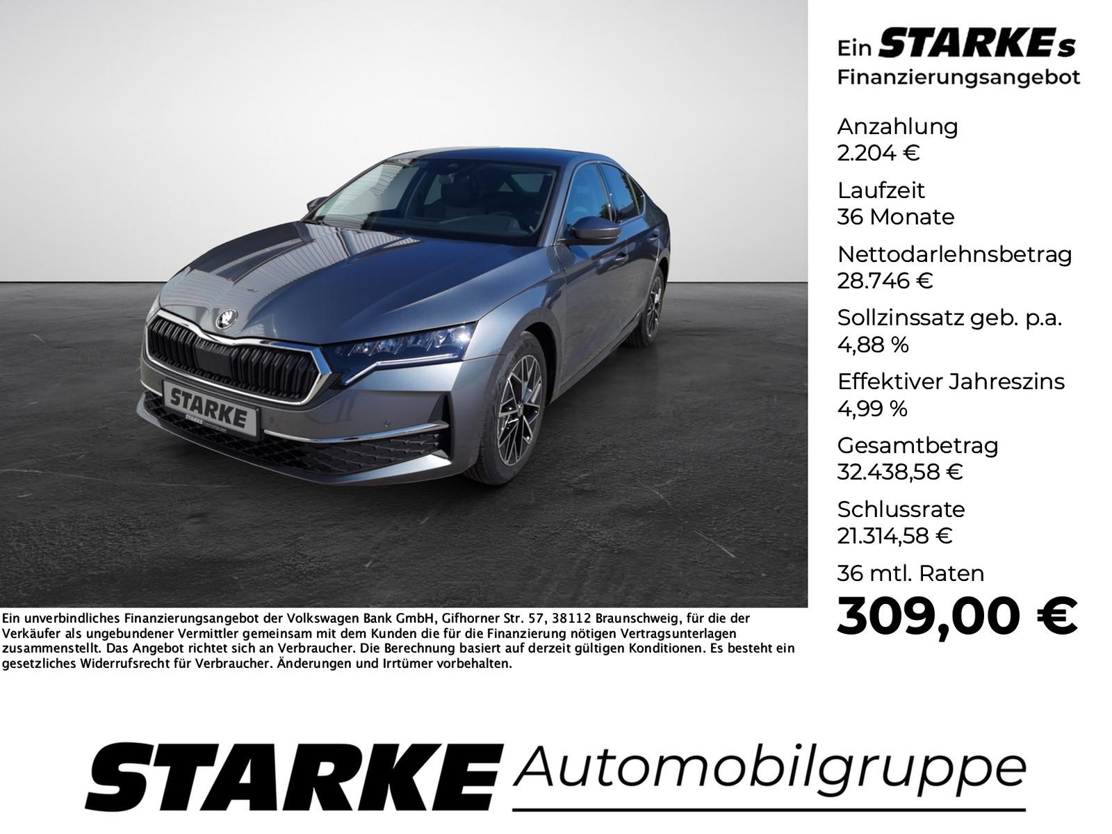 Skoda Octavia Lim. 1.5 TSI DSG Selection  Standheiz Na