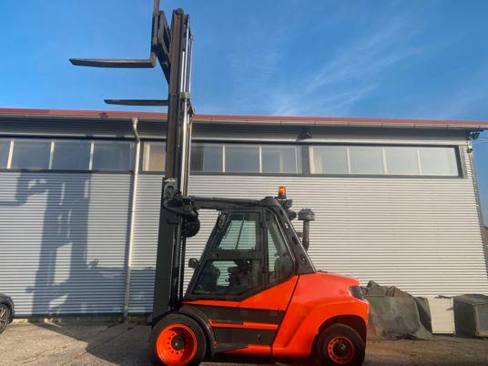 Linde H80D-900, Serie 396, Triplexmast