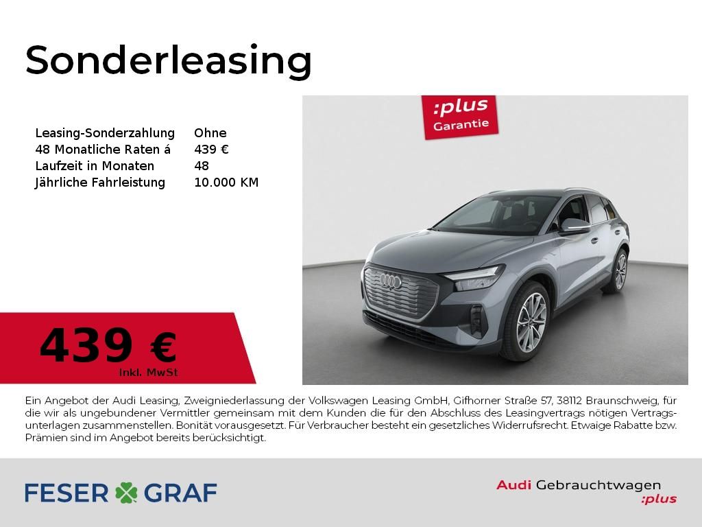Q4 45 e-tron /LED/AHK/PDC+/Sportsitze/20"