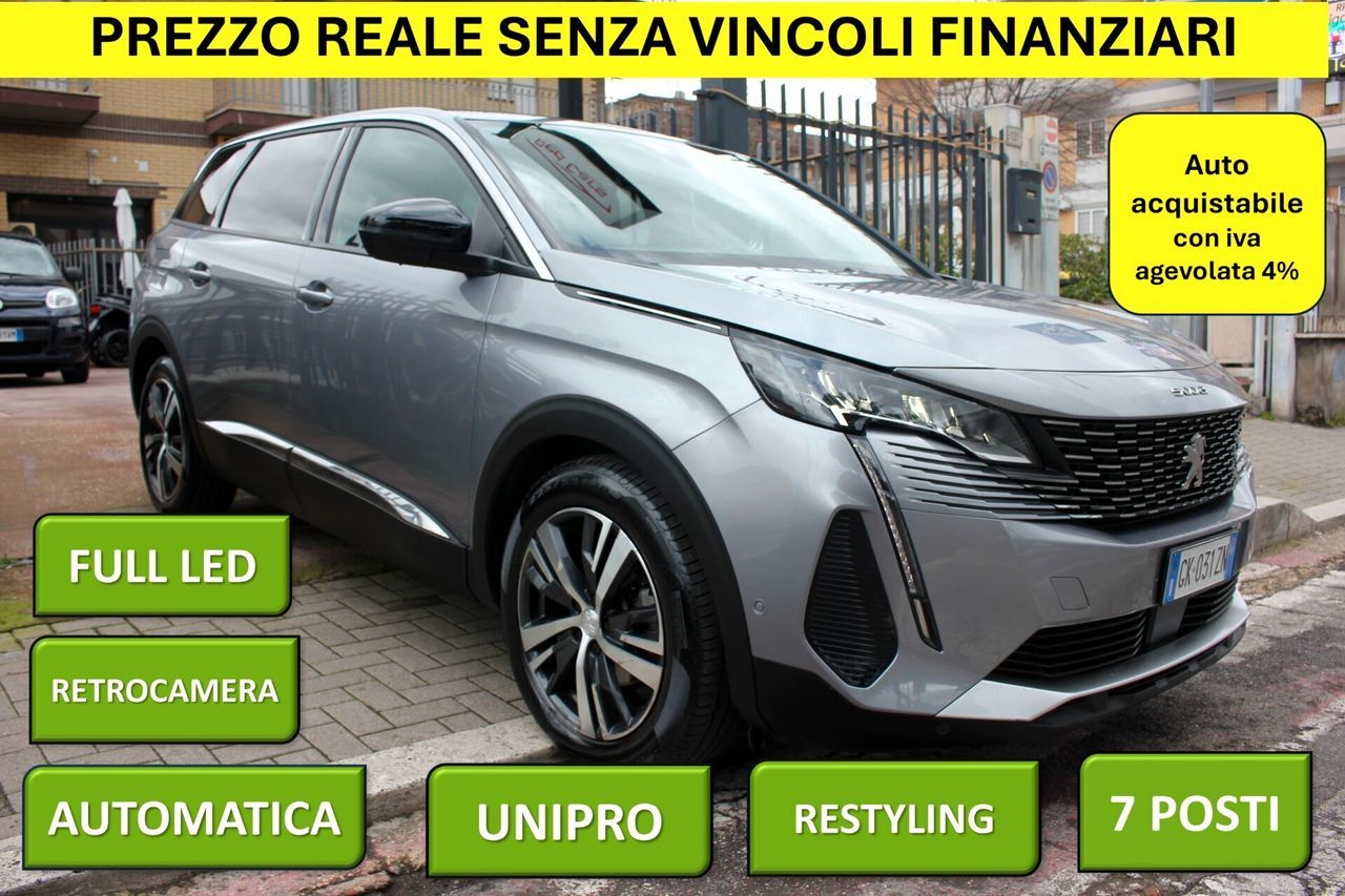 Peugeot PEUGEOT 5008 ALLURE 1.5 hdi EAT8 7 POSTI *PREZZO