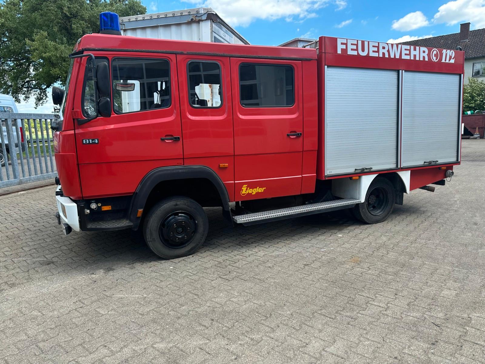 Mercedes-Benz MB  814 F / LF 10, 600Liter Wassertank, Pumpe