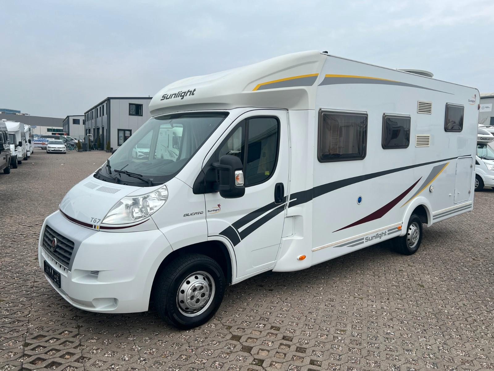 Sunlight T 67 *EINZELBETT*A.SAT*SOLAR*2xLITHIUM*LUFTFED.*