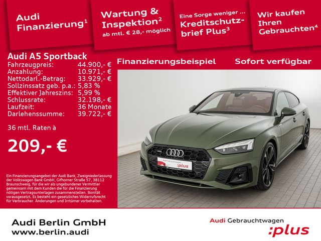 Audi A5 Sportback S line 50 TDI qu.tiptr. STDHZG HUD