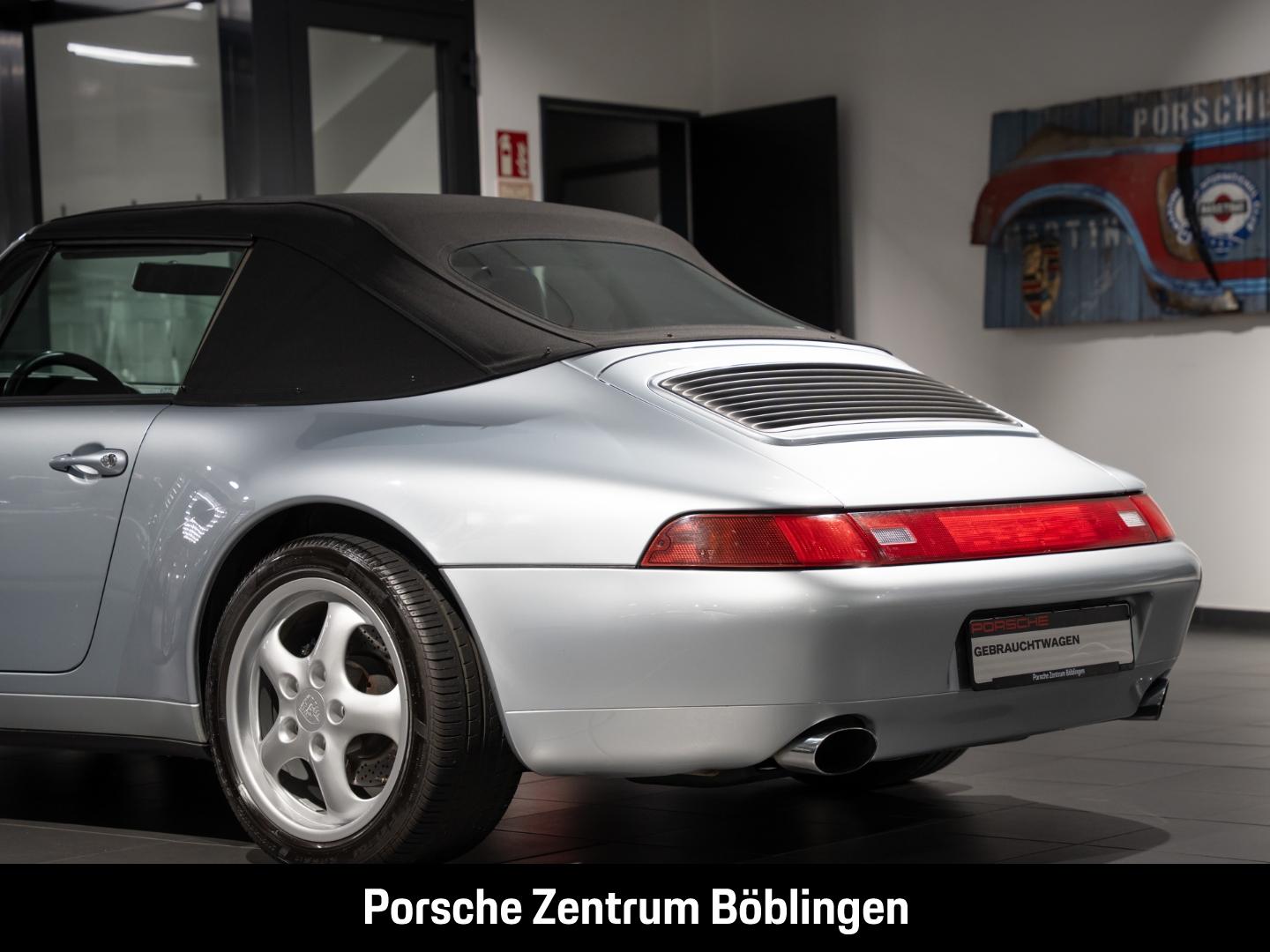 Porsche 993 911 Carrera Cabriolet Windschott Unfallfrei