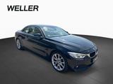 BMW 430d Cabrio Nav Klima RFK Temp NUR GEWERBE HUD - mit Diesel-Antrieb: Schwarz, Head-Up Display