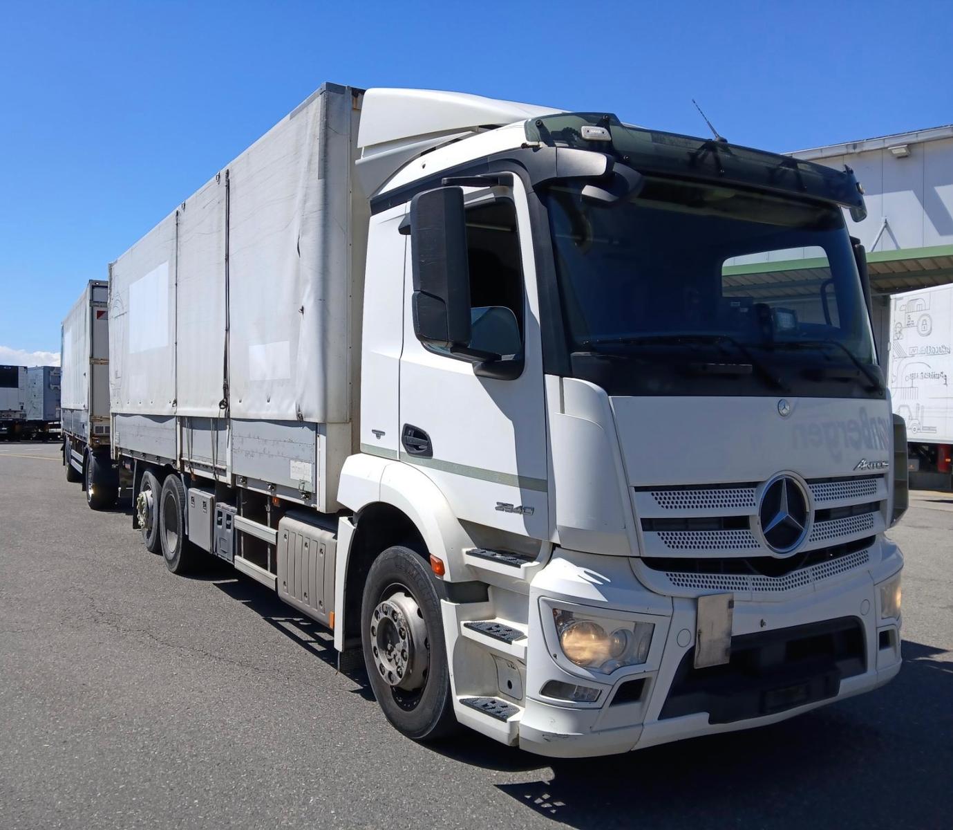 Mercedes-Benz Antos 2540 6x2, E6, LBW, Lecitrailer