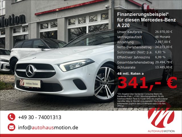 Mercedes-Benz A 220 d Limousine LED PANO KAMERA BURMESTER AMBI