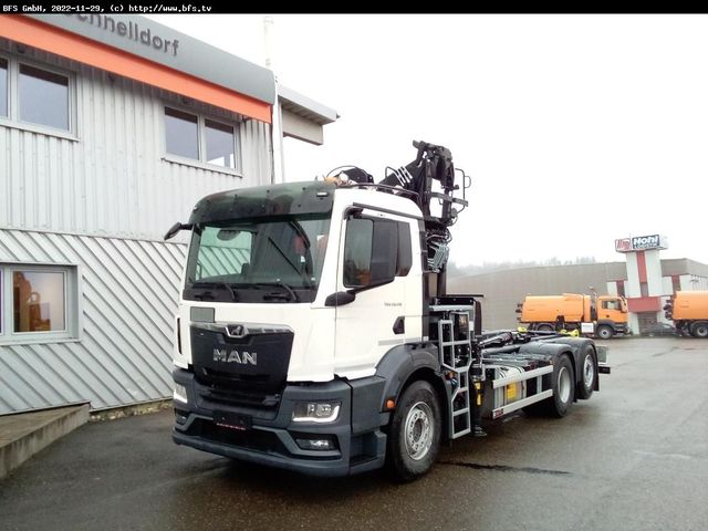 MAN TGS (TG3) 26.510 6x2-4 BL HIAB Recyclingkran Jon