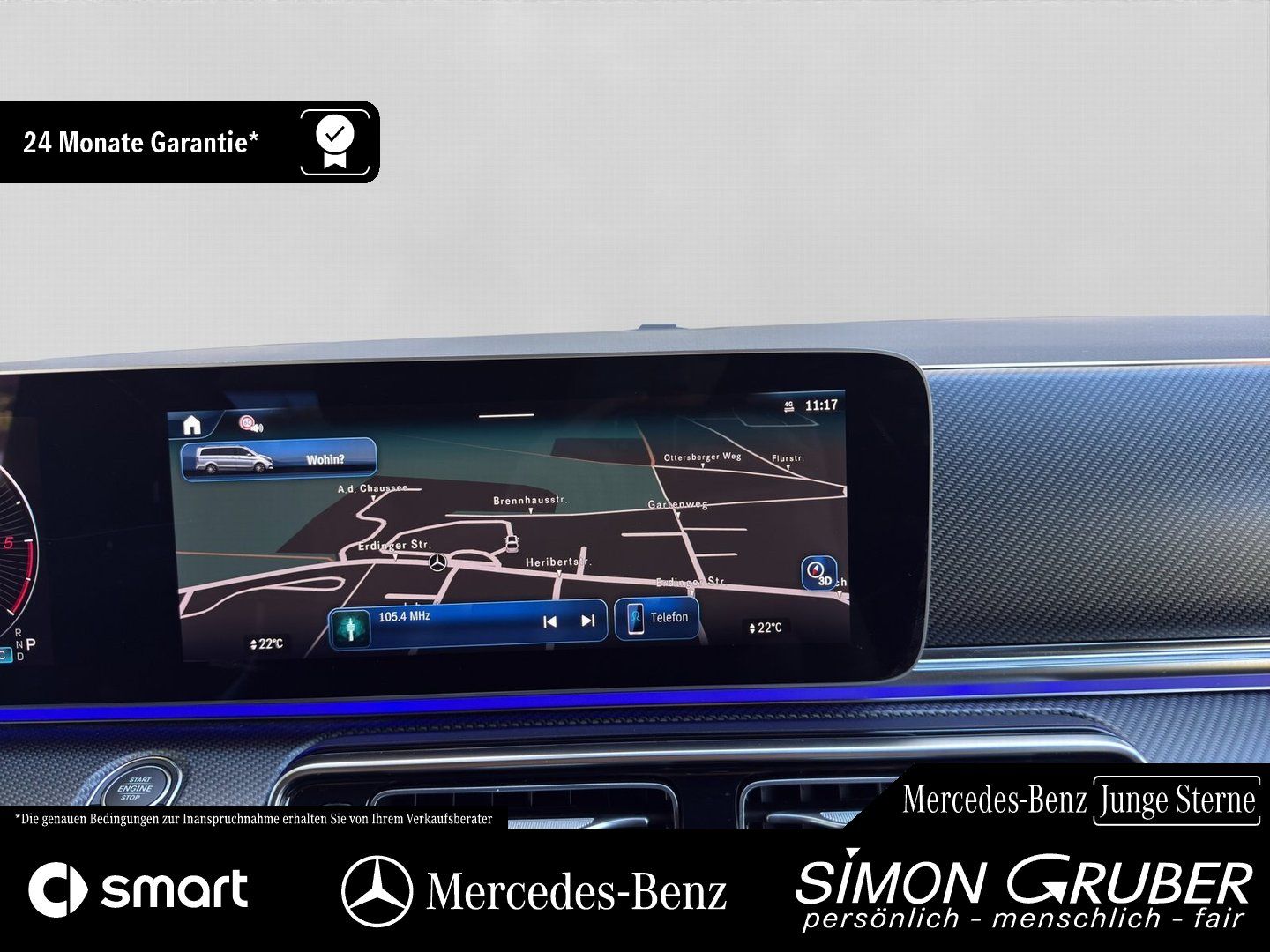 Fahrzeugabbildung Mercedes-Benz V 250 d 4M AMG Night Standhzg Burm eTüren 7Sitze