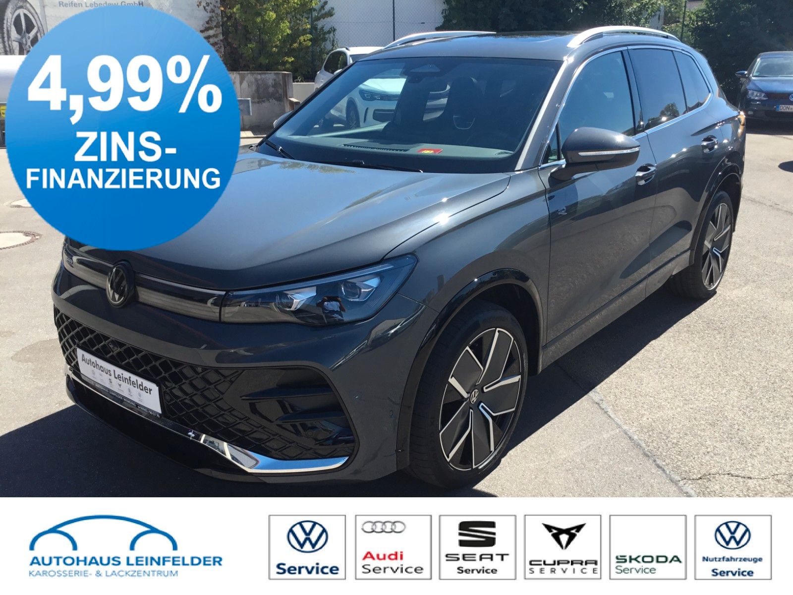 Fahrzeugabbildung Volkswagen Tiguan 2.0 TSI DSG 4M R-Line+Pano+AHK+IQLight+20