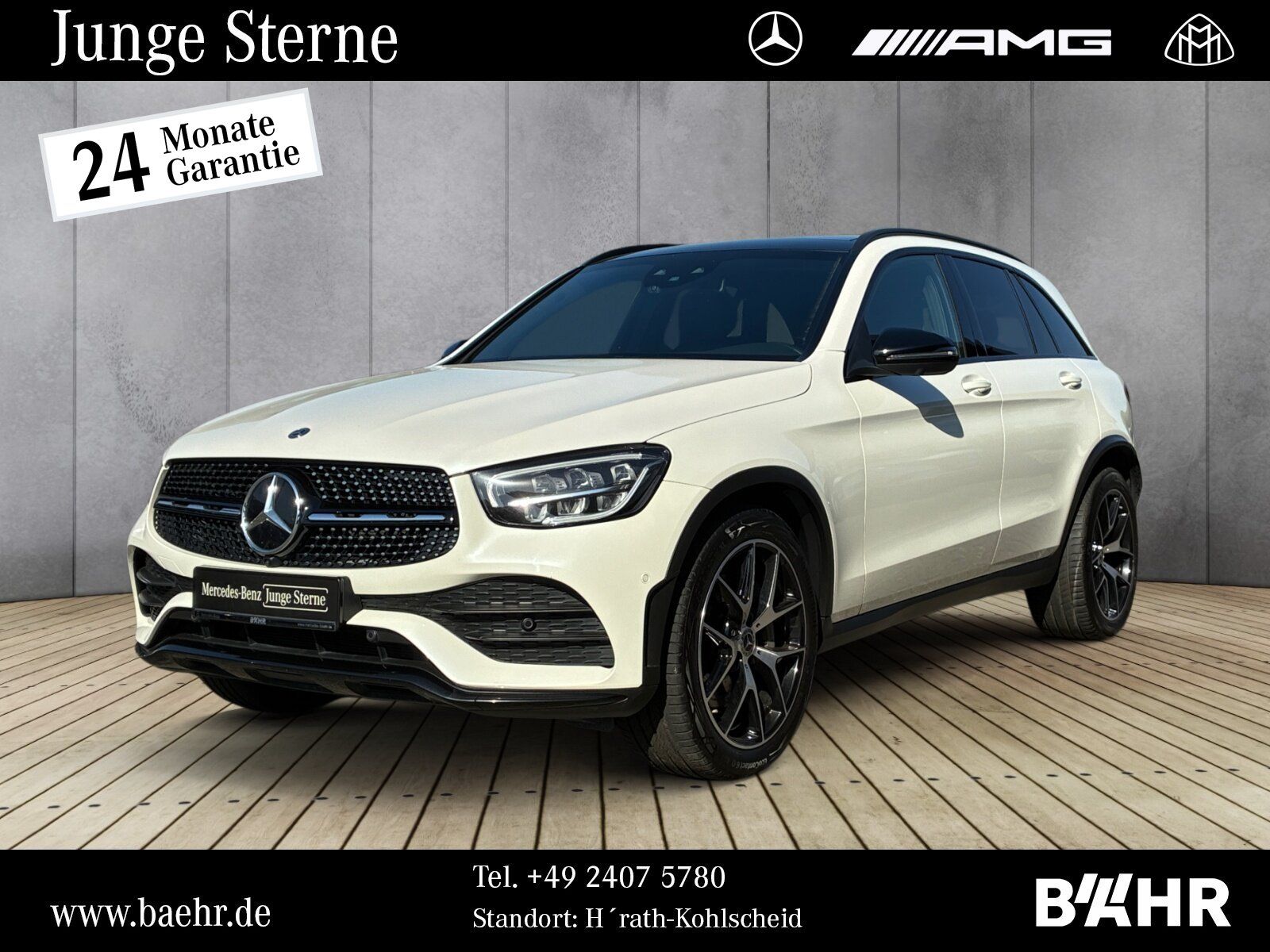 MERCEDES-BENZ GLC 300 d 4M AMG+Night/Pano/AHK/Burmester/360°