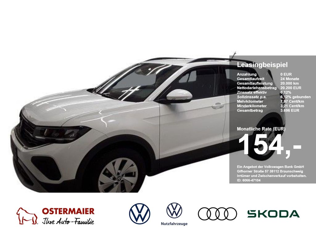 Volkswagen T-Cross LIFE 1.0TSI 95PS ACC.NAVI+VC.2xPDC.LED.S