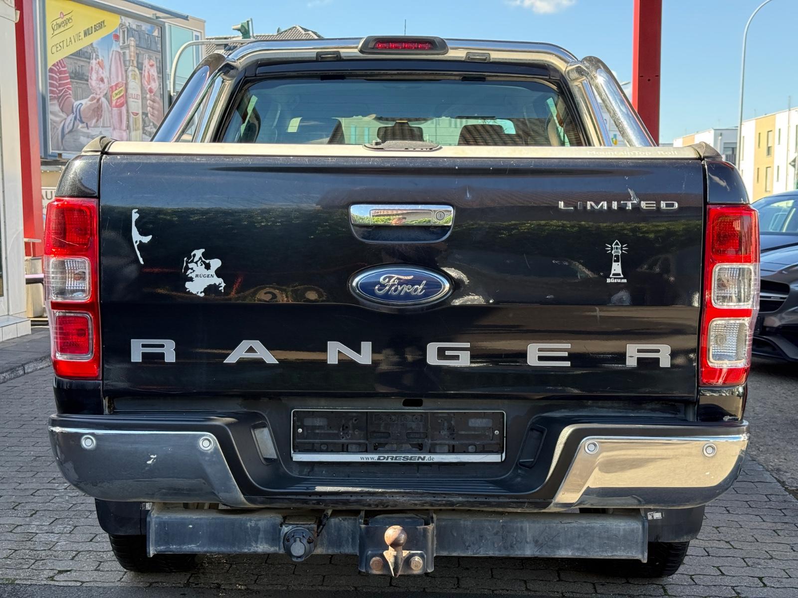 FORD RANGER LIMITED 160CH - DOUBLE CABINE - ATTELAGE - BVM - SELLERIE CUIR