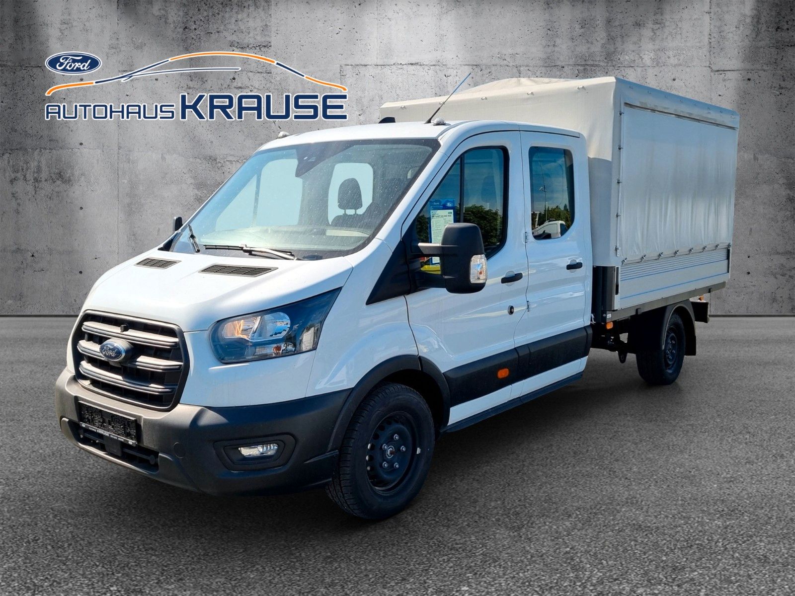 Fahrzeugabbildung Ford Transit Pritsche Plane Spriegel 350 L3