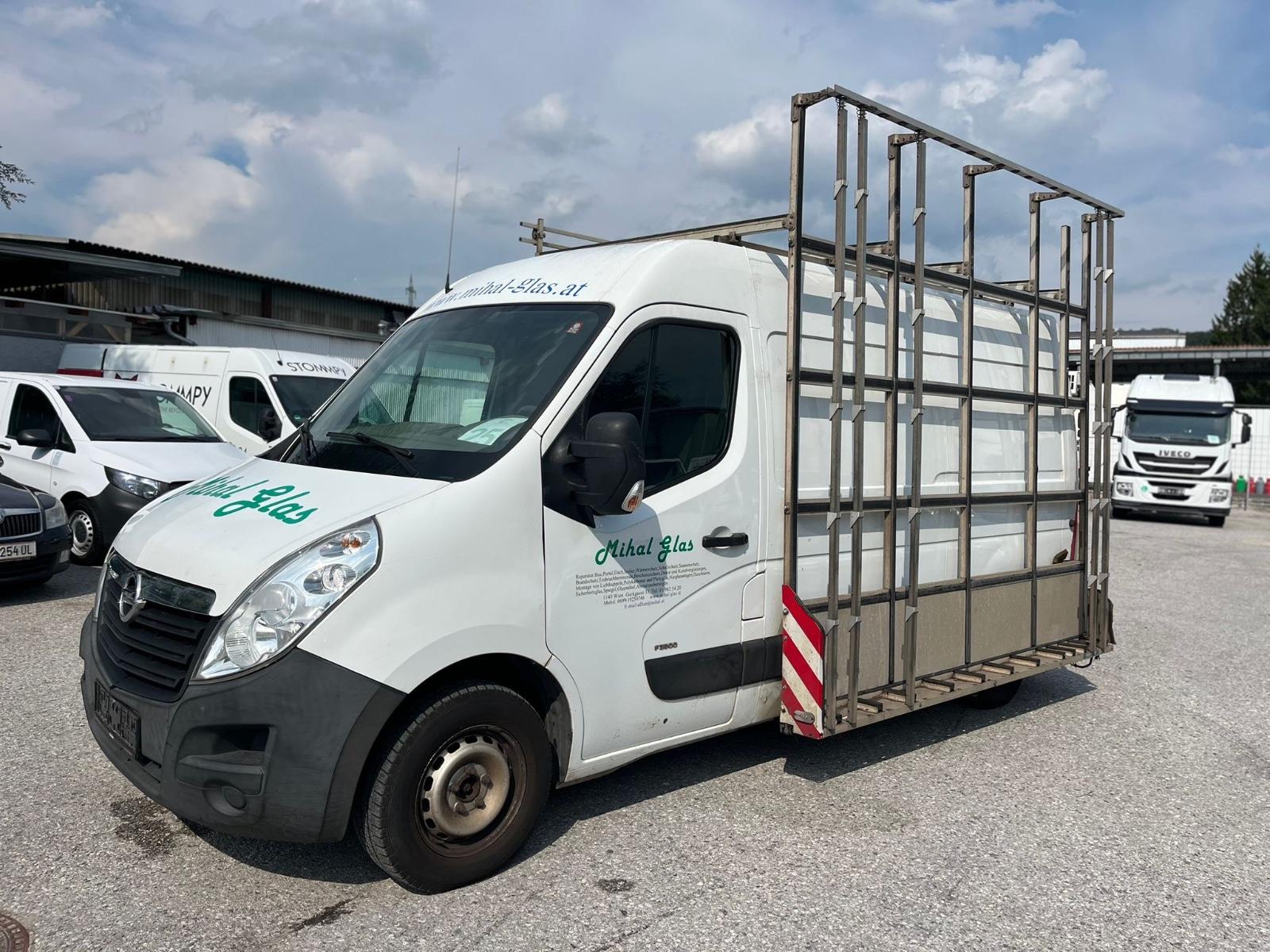 Opel Movano B Kasten L2H2 Klima mit Glasgestell