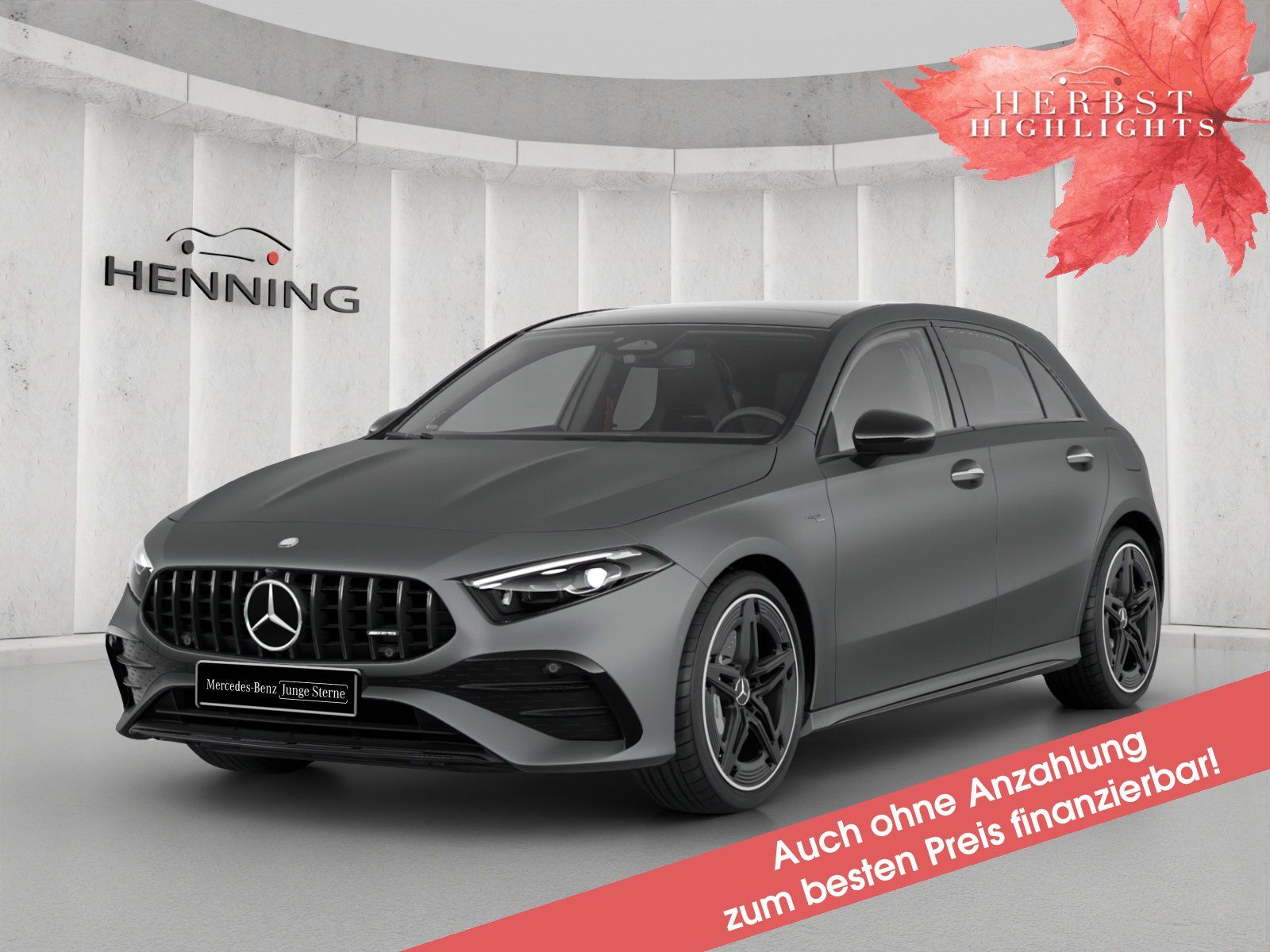 Mercedes-Benz A 35 AMG 4M MAGNO Night Pano HUD 360° Burmes 19"