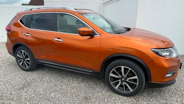 Nissan X-Trail Automatik 4x4 AHK LED Leder 1.Hd 7-Sitze