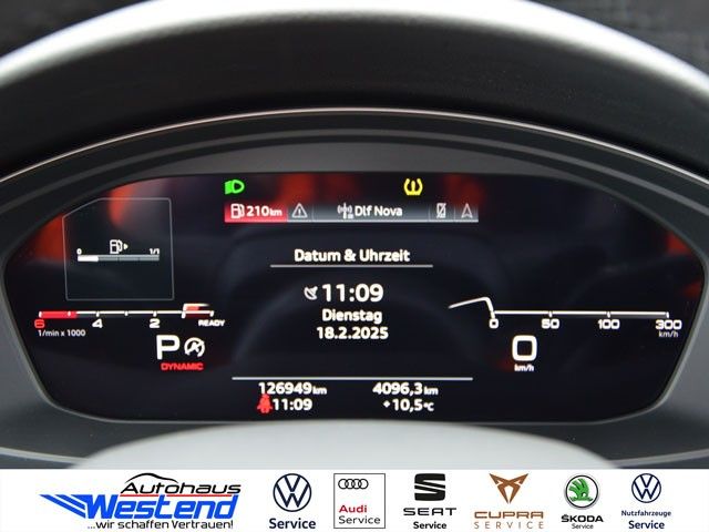 Fahrzeugabbildung Audi A4 Avant Advanced 2.0l TDI 150kW qu. Matrix Navi