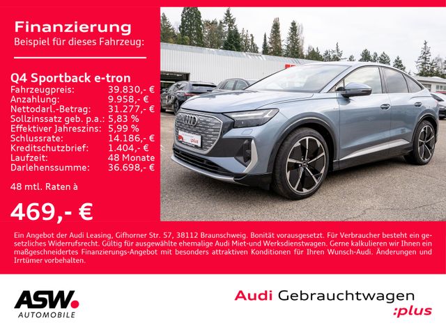 Audi Q4 Sportback Sline 50 e-tron quattro Navi Matrix