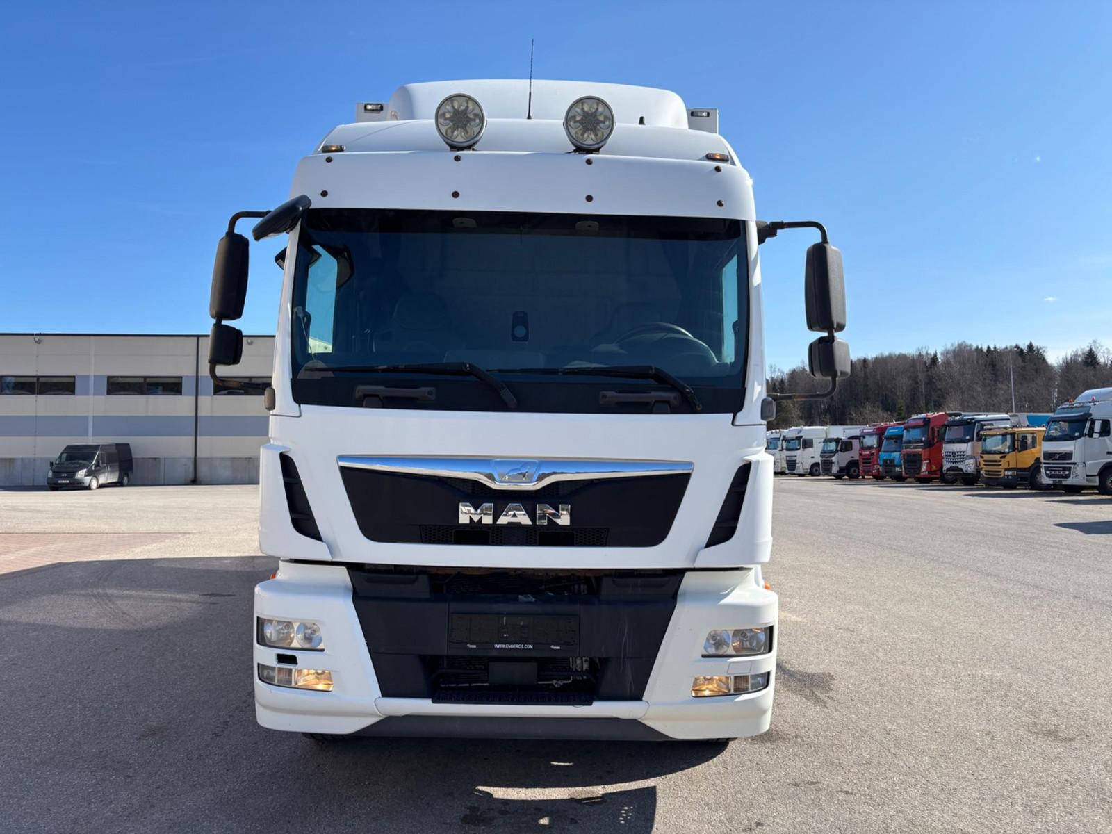 MAN TGM 18.340 4x2 EURO6 + FULL SIDE OPENING HEATING