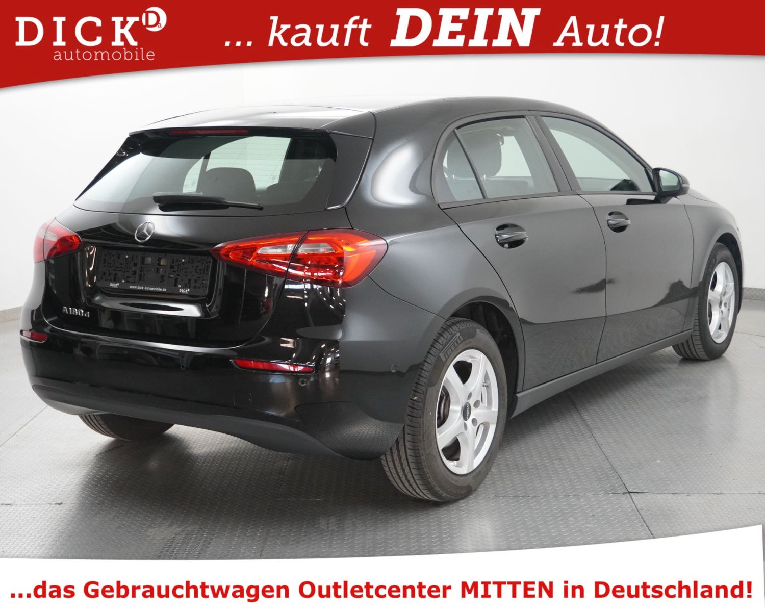 Fahrzeugabbildung Mercedes-Benz A 180d 8G >NAVI+VIRTUAL+SITZHZ+PARKASS+MFL+TEMP