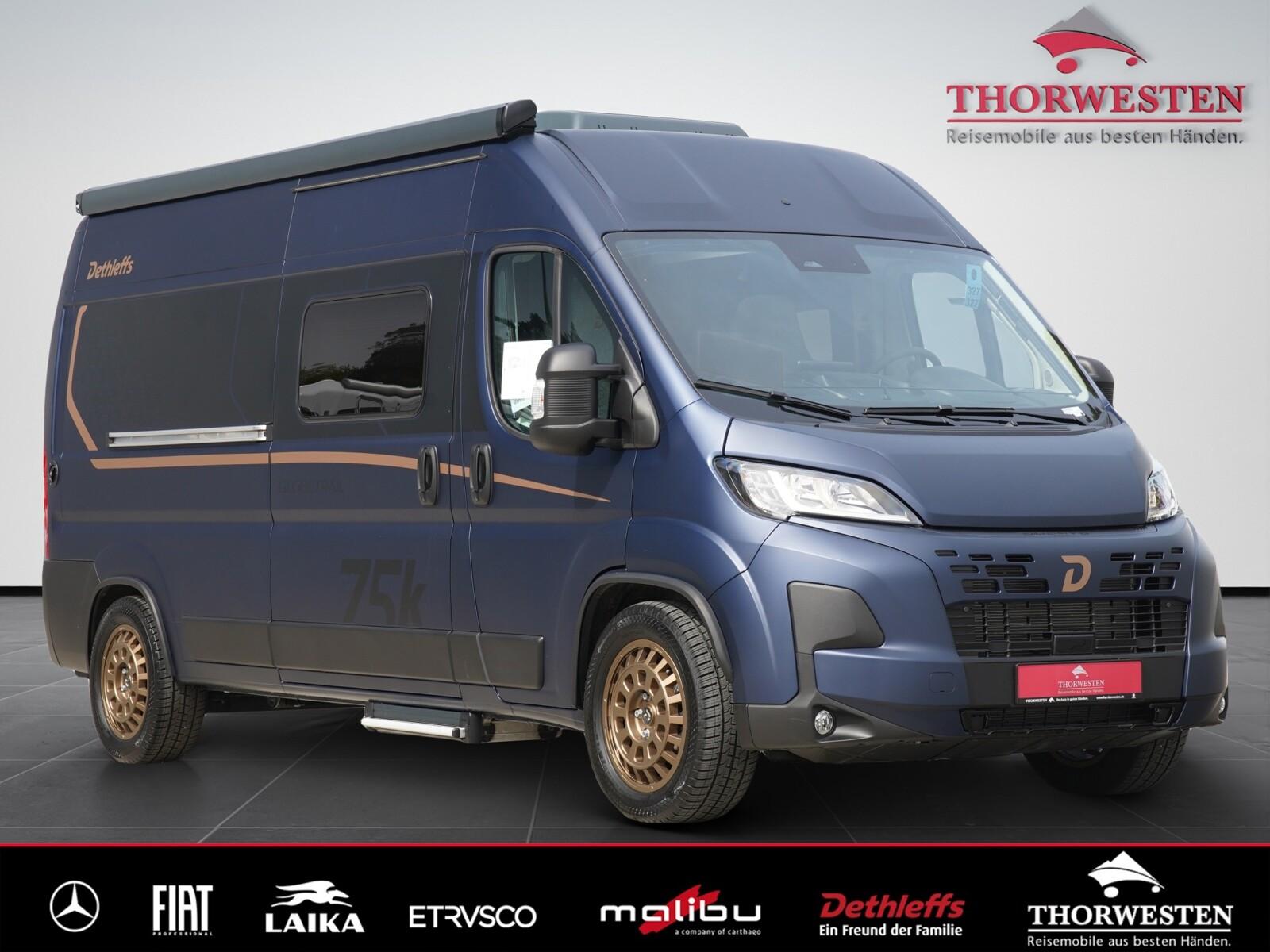 Dethleffs Globetrail 75K 600 DS Fiat iconic Eternal Blue 