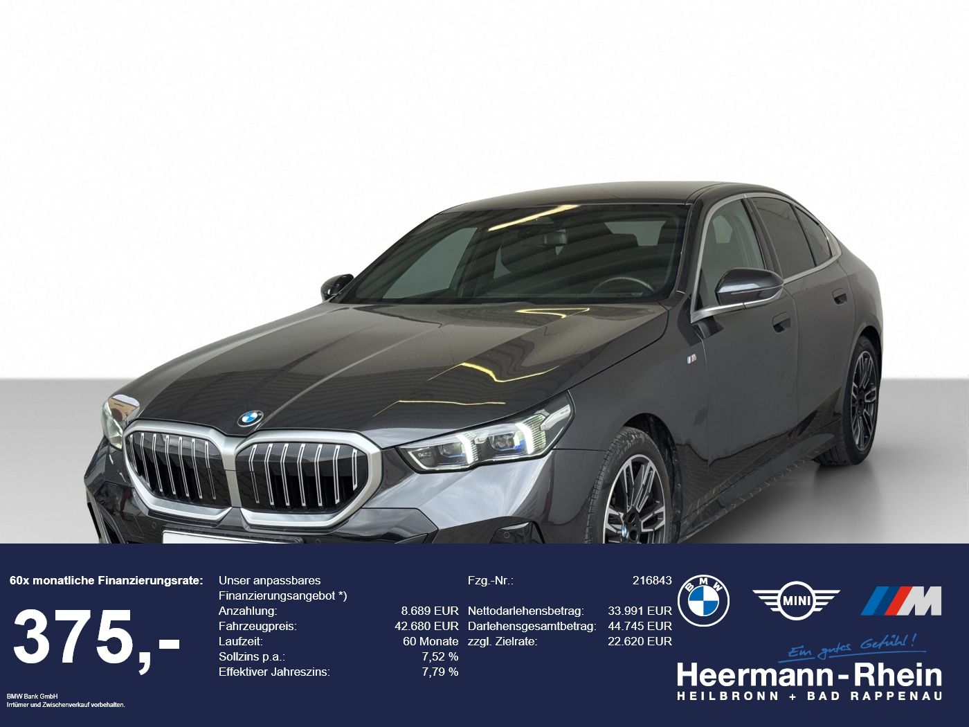 BMW 520iA Lim. M Sport LiveCock.DriveAss .LED.ParkAs foto 1