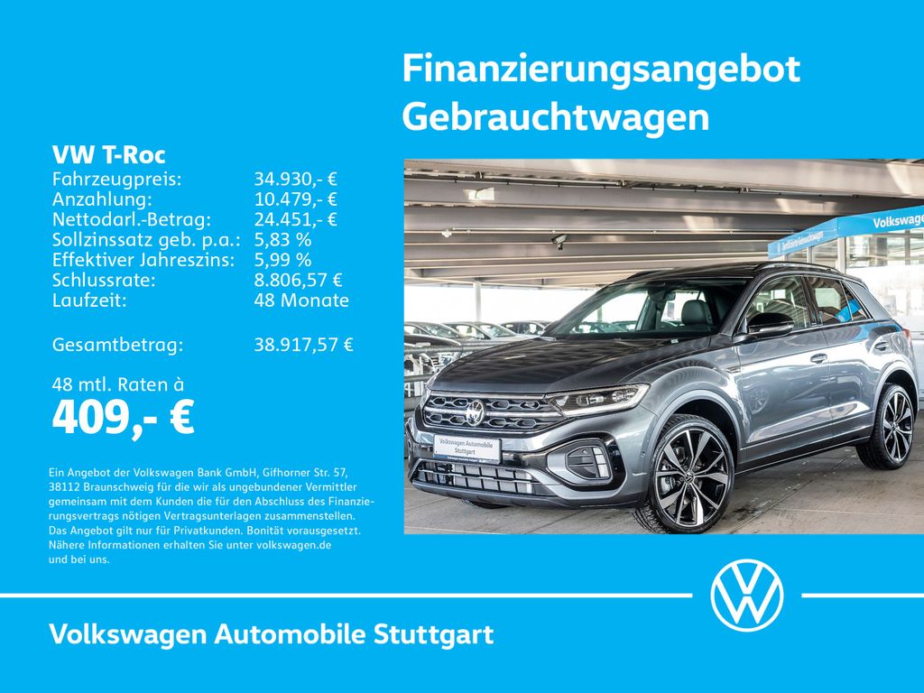 T-Roc R-Line 1.5 TSI DSG Navi Kamera Pano ACC