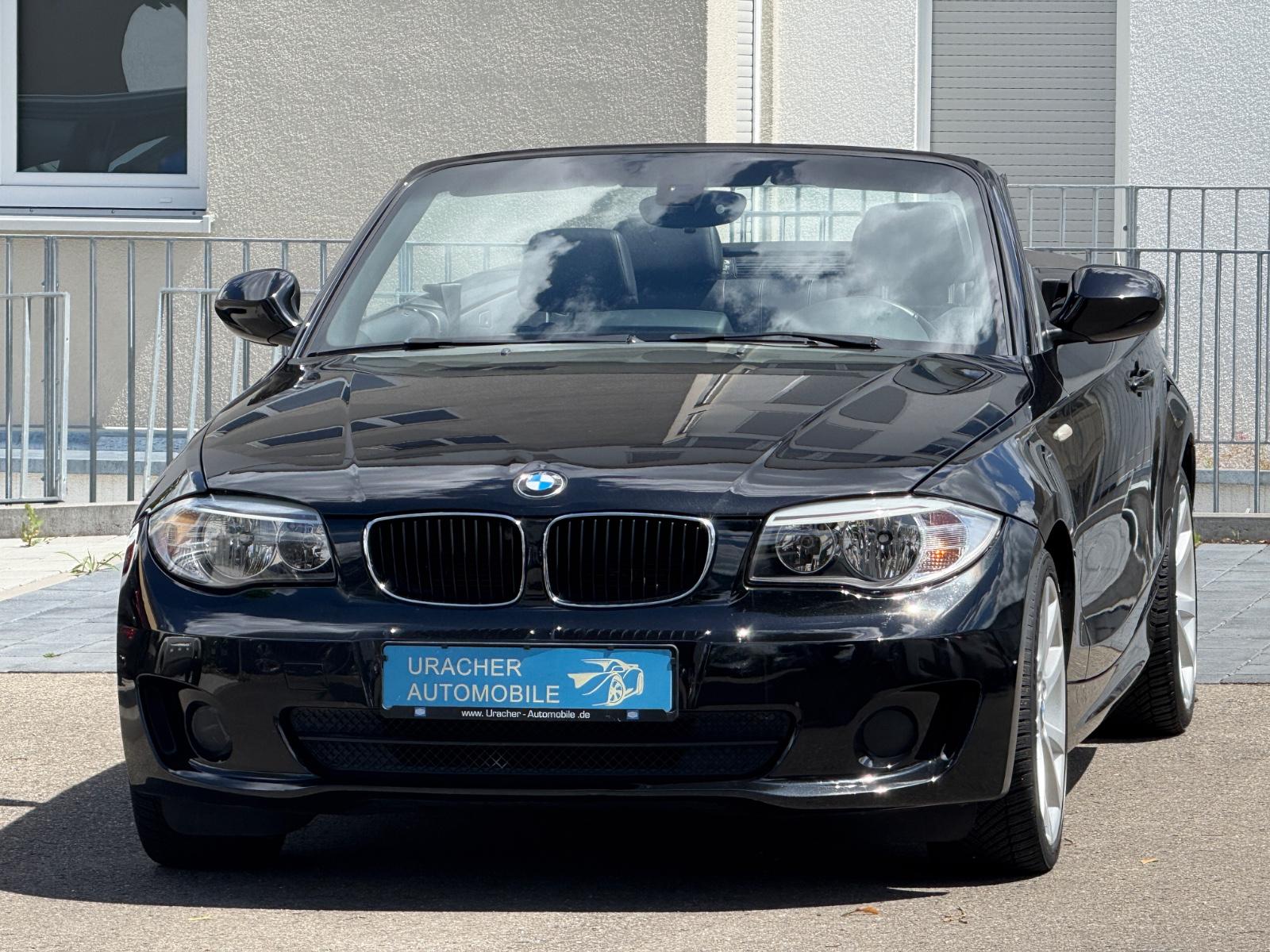 BMW 118 1 Cabrio 118i Navi Leder Temp Pdc