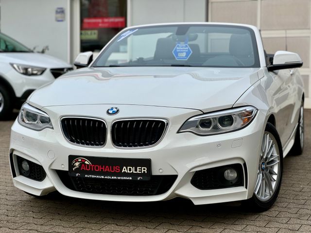 BMW 220i Cabrio*M-SPORT*2HD*6GANG*NAVI*TEMPO*PDC*2SH