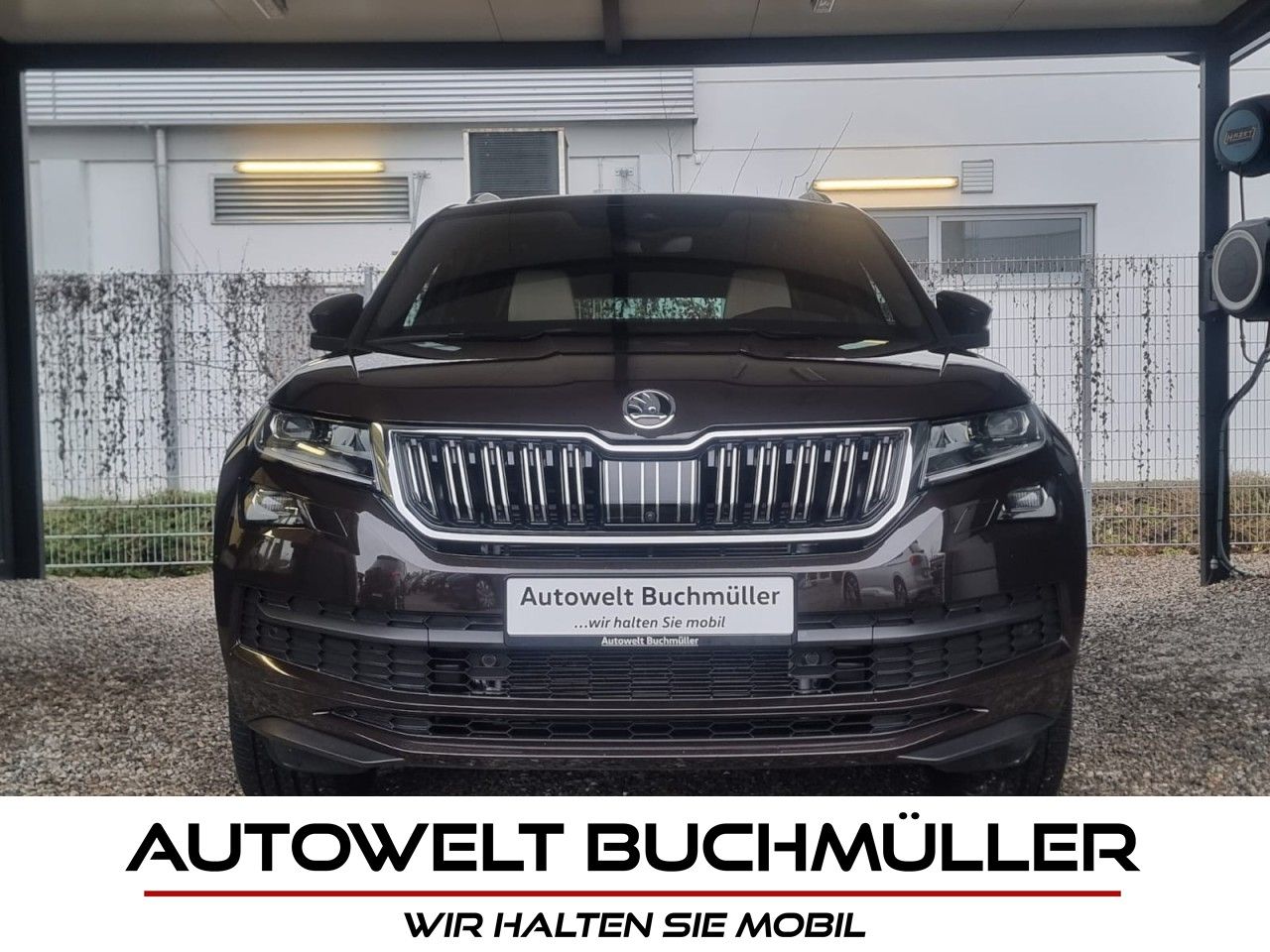 Gebrauchtwagen Skoda Kodiaq Kodiaq 2.0 TDI DSG,L&K,LEDER,AHK,STANDH,CANTON in Nersingen