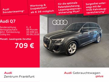Audi Leasingangebot: Audi Q7 TFSI quattro tiptronic S line LED HuD AHK NAV
