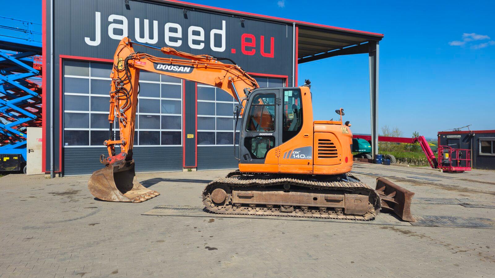 Doosan DX140 LCR-3 / Lehnhoff Aufnahme / Löffel
