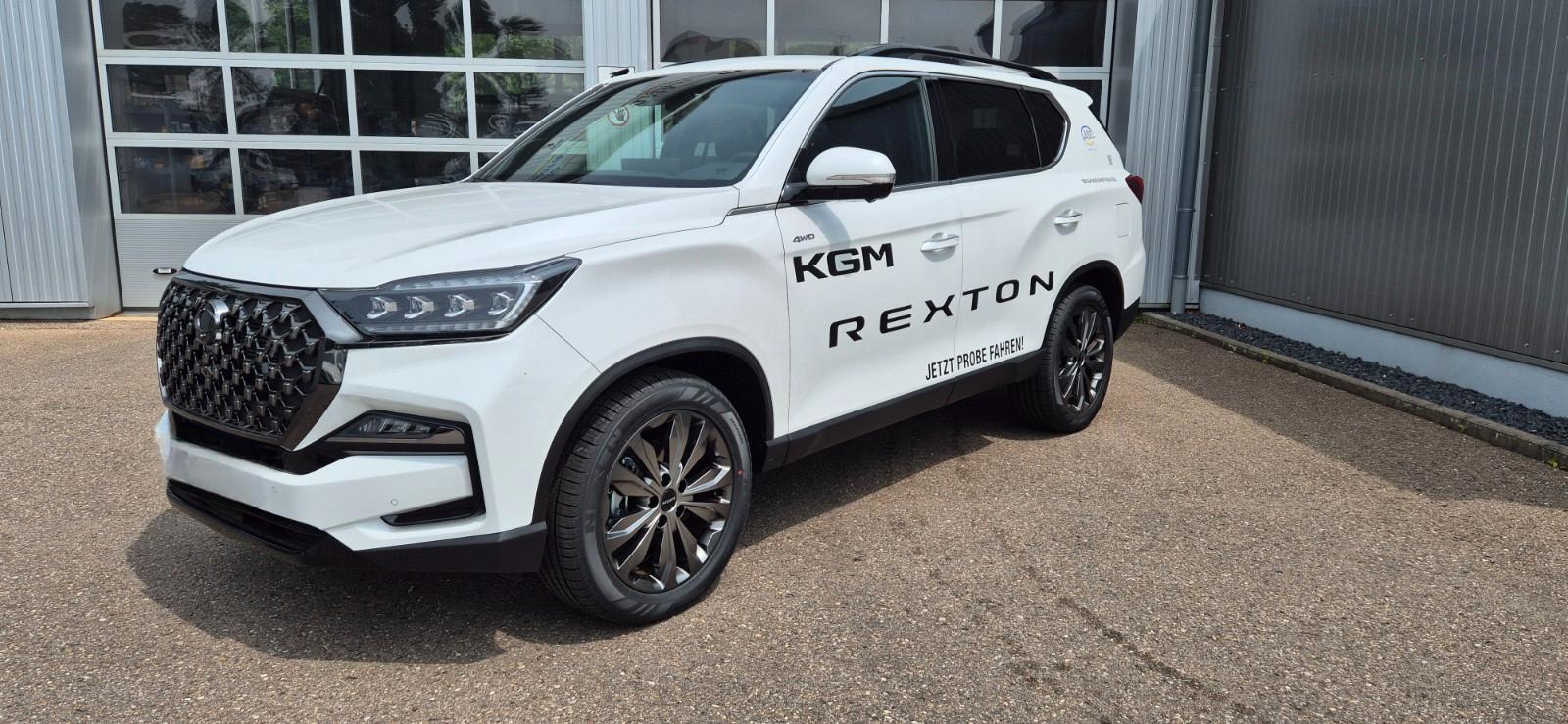 KGM Rexton 4WD Blackline 3,5 Tonnen Anhängelast