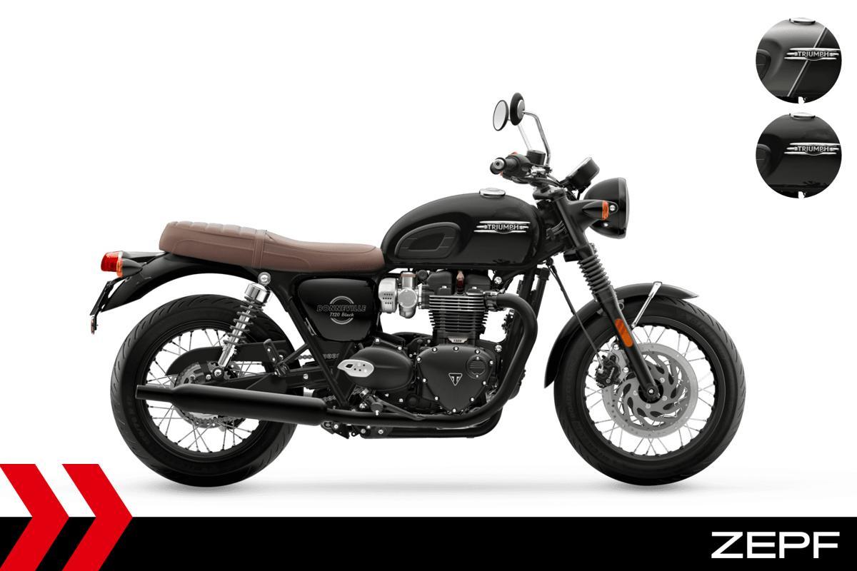 Triumph BONNEVILLE T120 BLACK - TRIUMPH ROTTWEIL