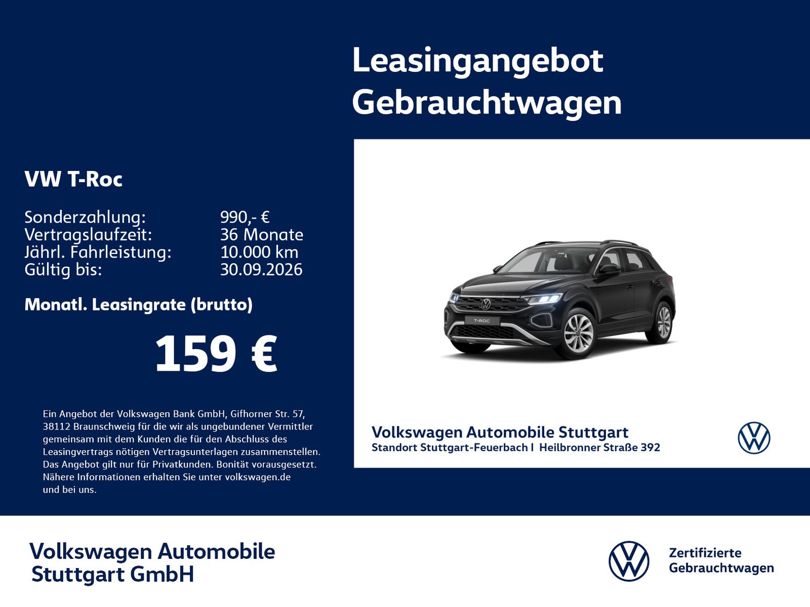 Volkswagen T-Roc 1.0 TSI Life Navi foto 2