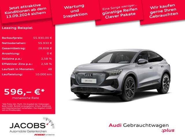 Audi Q4 Sportback 45 e-tron quattro S line Int. AHK,