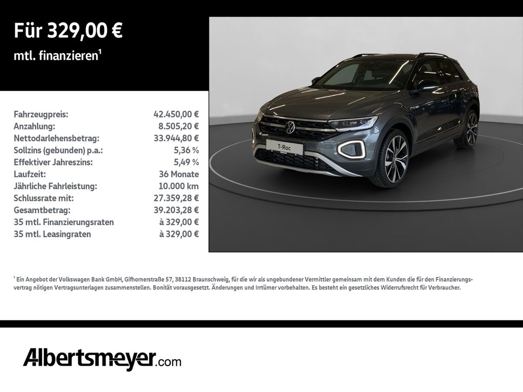 T-Roc 2.0 TDI Style +DSG+AHK+NAVI+KLIMA+KAMERA++