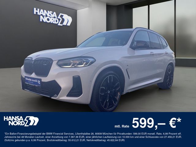 BMW X3 M40d LASER NAVI HUD KAMERA 21" 360° STANDH