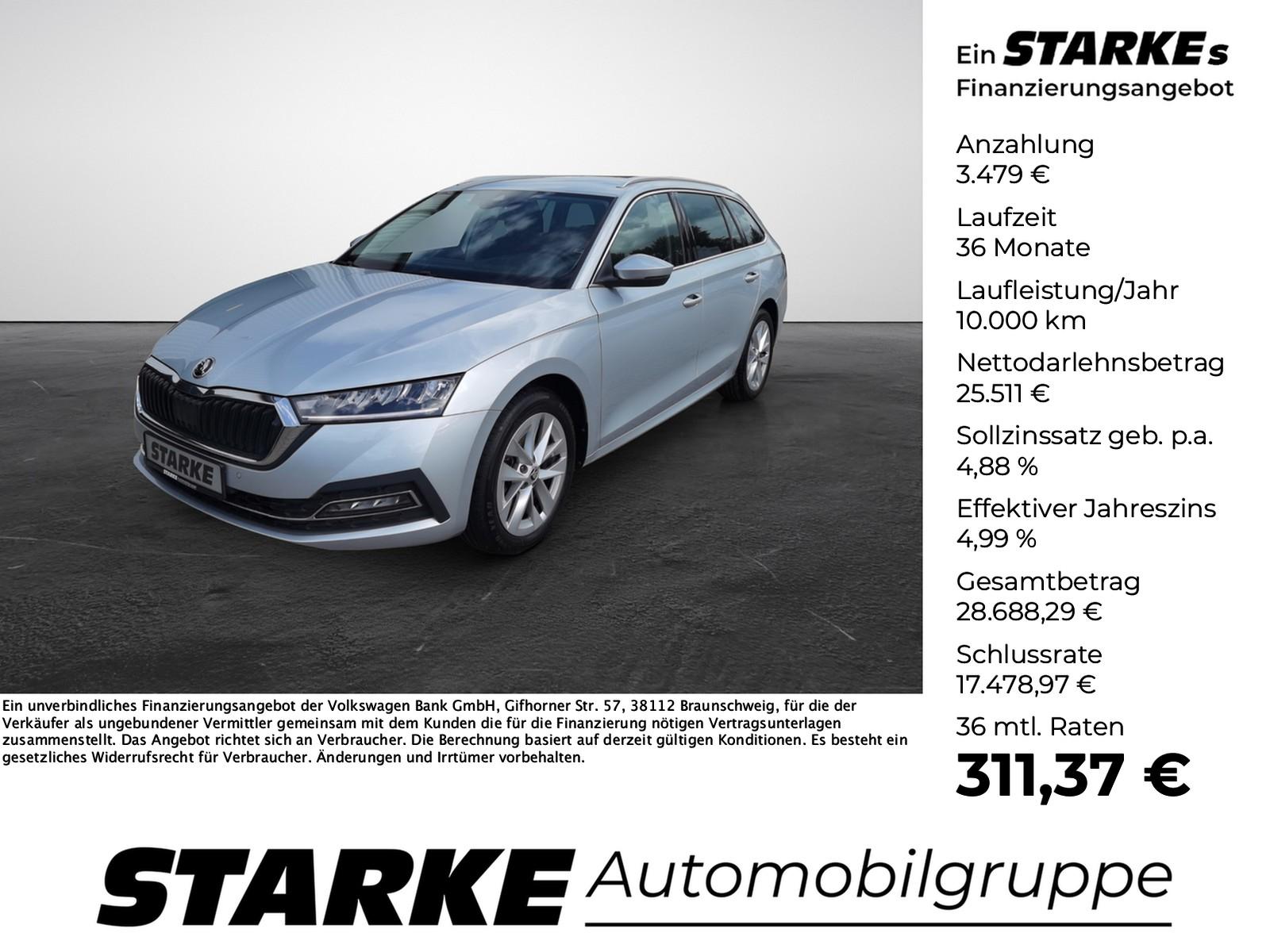 Skoda Octavia Combi 2.0 TDI  DSG Style  HeadUp Navi LE