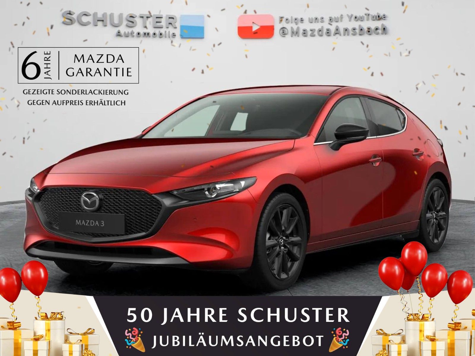 Mazda 3 2027 Homura 140PS KAMERA PDC LED NAVI SITZHE.
