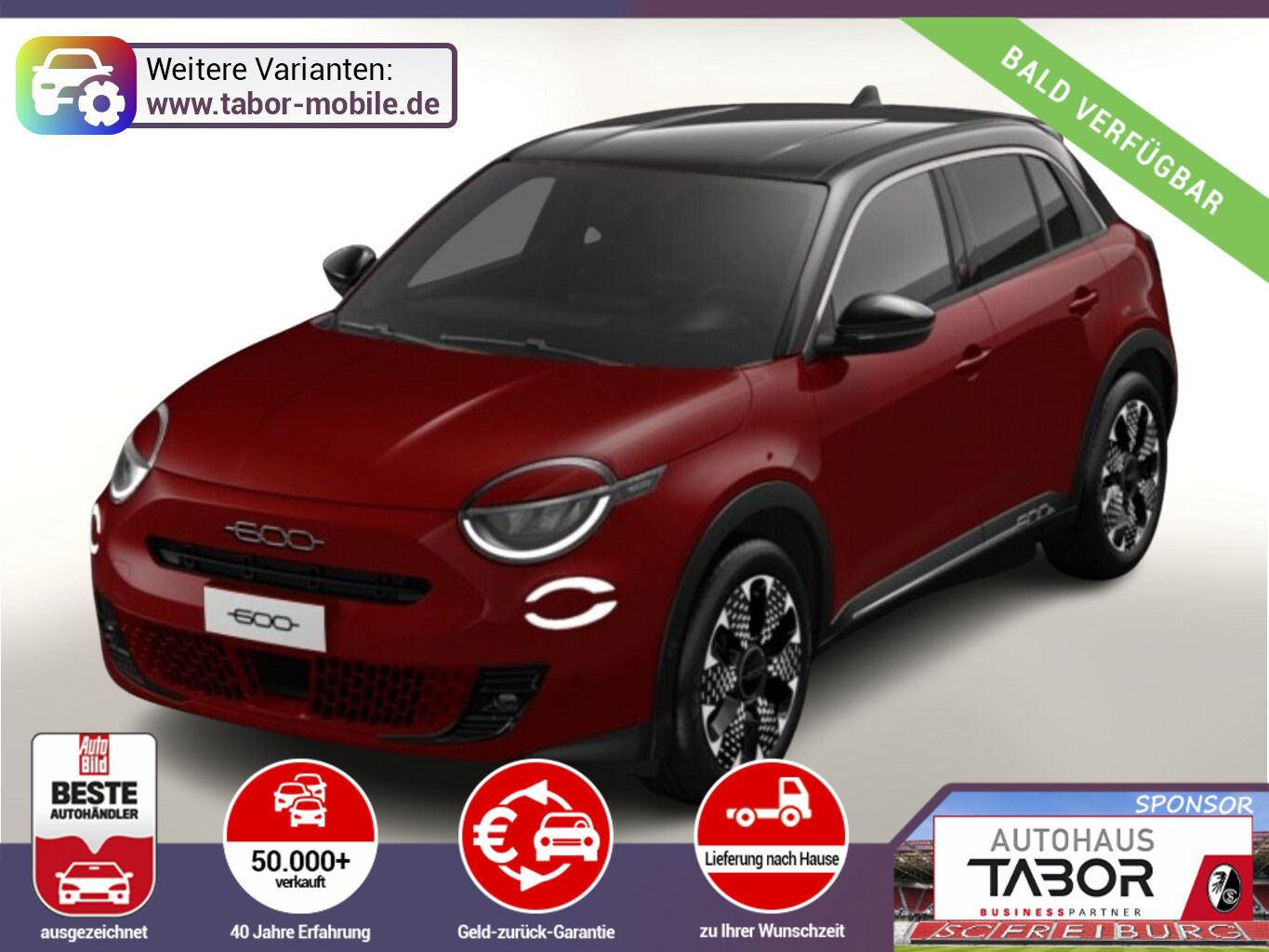 Fiat 600 Hybrid La Prima SHZ eHK ACC Nav UVP-27%*