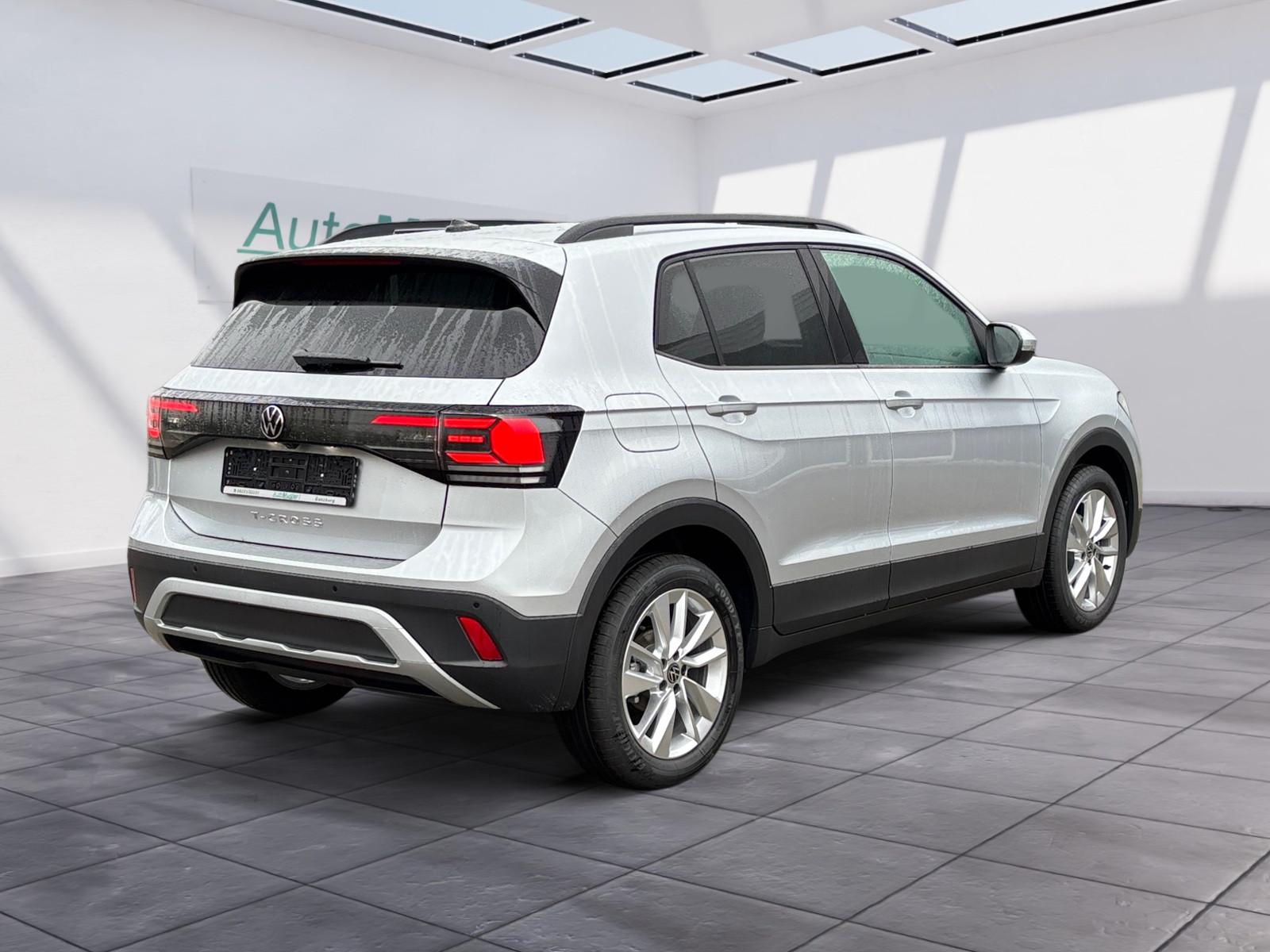 Volkswagen T-Cross 1.0 TSI Life Kamera-SH-Klima-DSG, миниатюра 6