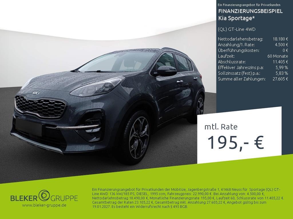 Kia Sportage (QL) GT-Line 4WD