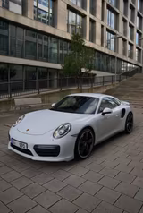 Porsche 911 Turbo (991.2) PDK  - Porsche: Weiß, 911 Turbo
